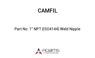 1" NPT (ISO4144) Weld Nipple