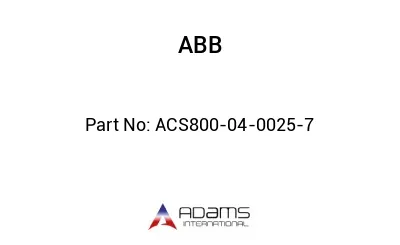 ACS800-04-0025-7