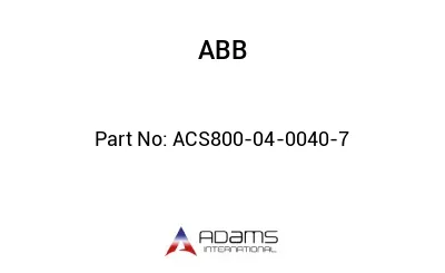 ACS800-04-0040-7