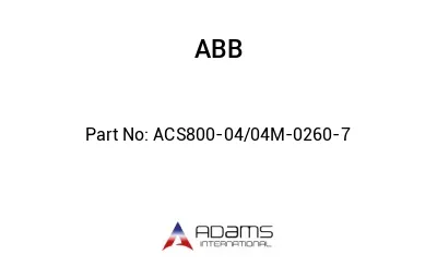 ACS800-04/04M-0260-7