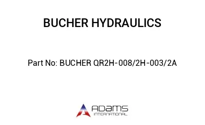 BUCHER QR2H-008/2H-003/2A