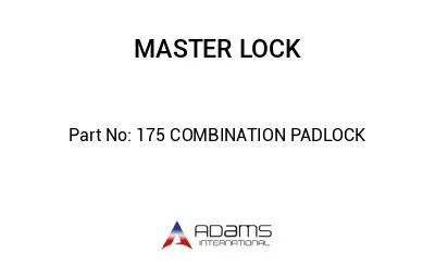 175 COMBINATION PADLOCK