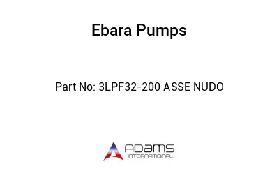 3LPF32-200 ASSE NUDO