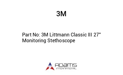 3M Littmann Classic III 27" Monitoring Stethoscope