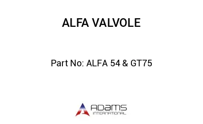 ALFA 54 & GT75