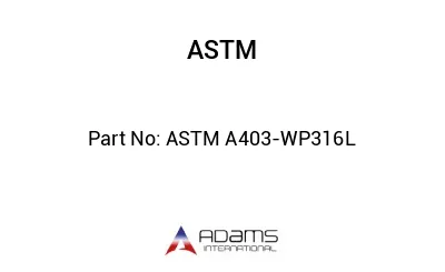 ASTM A403-WP316L