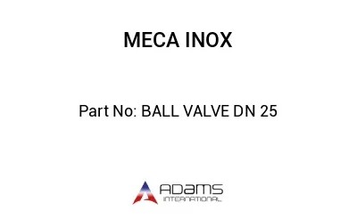 BALL VALVE DN 25