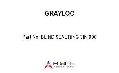 BLIND SEAL RING 3IN 900