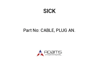 CABLE, PLUG AN.