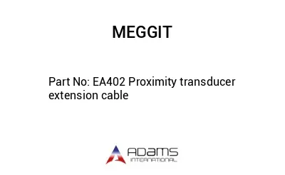 EA402 Proximity transducer extension cable