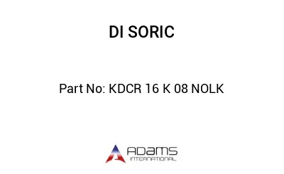 KDCR 16 K 08 NOLK