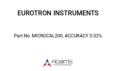 MICROCAL200, ACCURACY 0.02%