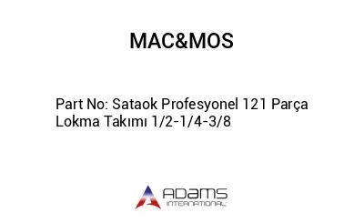 Sataok Profesyonel 121 Parça Lokma Takımı 1/2-1/4-3/8