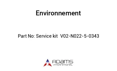 Service kit  V02-N022-5-0343