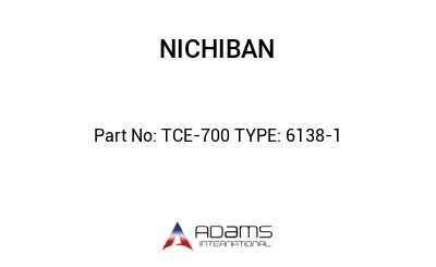 TCE-700 TYPE: 6138-1