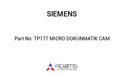 TP177 MICRO DOKUNMATİK CAM