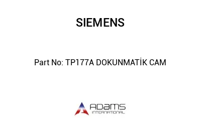 TP177A DOKUNMATİK CAM