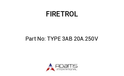 TYPE 3AB 20A.250V