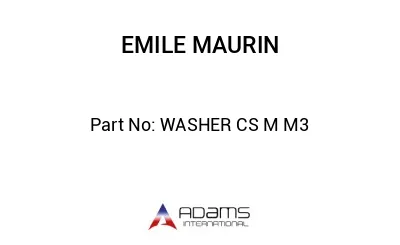 WASHER CS M M3